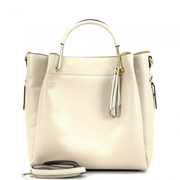 Selene leather handbag