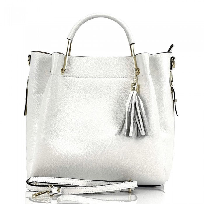 Selene leather handbag