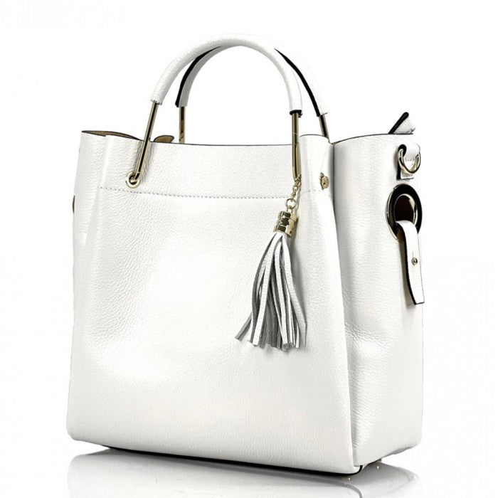 Selene leather handbag