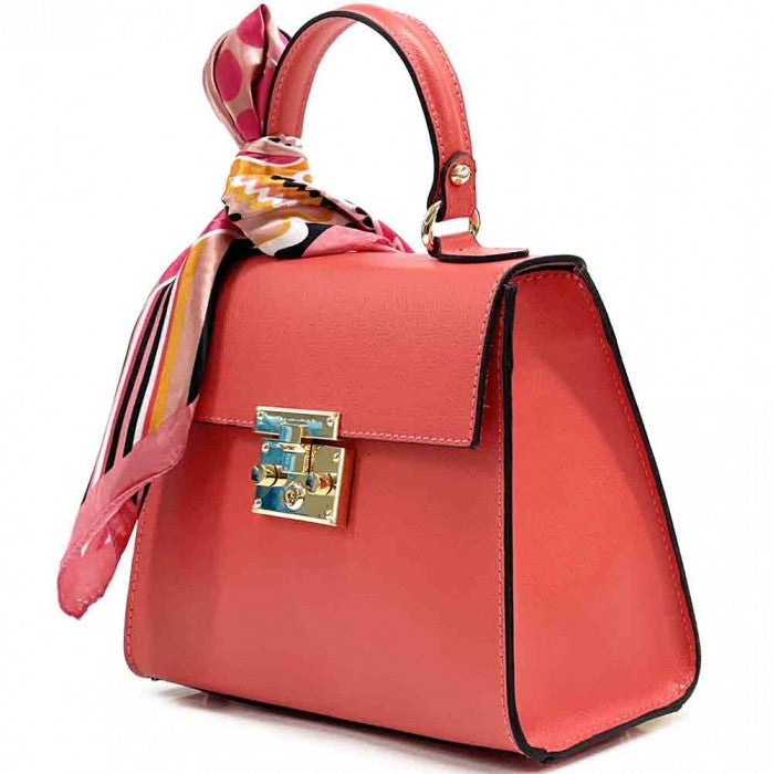 Petit sac à main en cuir Flavia Mini Tote
