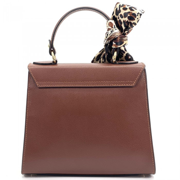 Petit sac à main en cuir Flavia Mini Tote