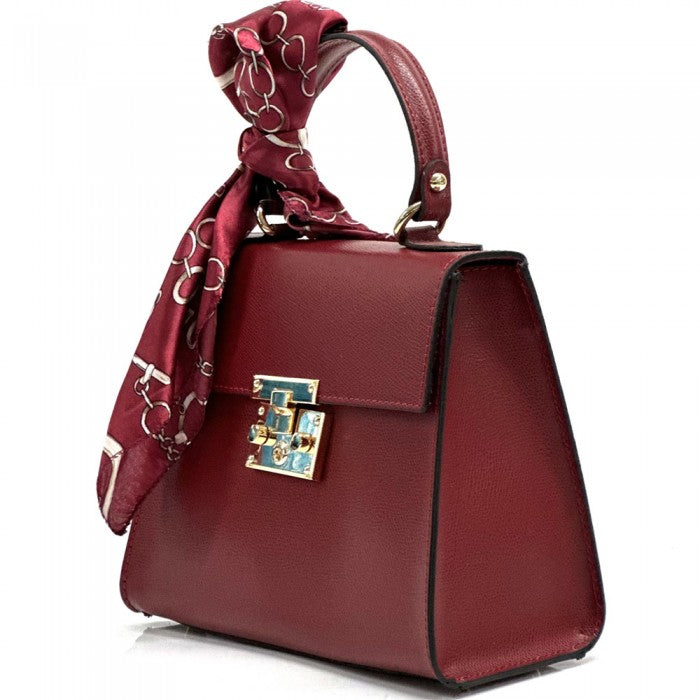 Petit sac à main en cuir Flavia Mini Tote
