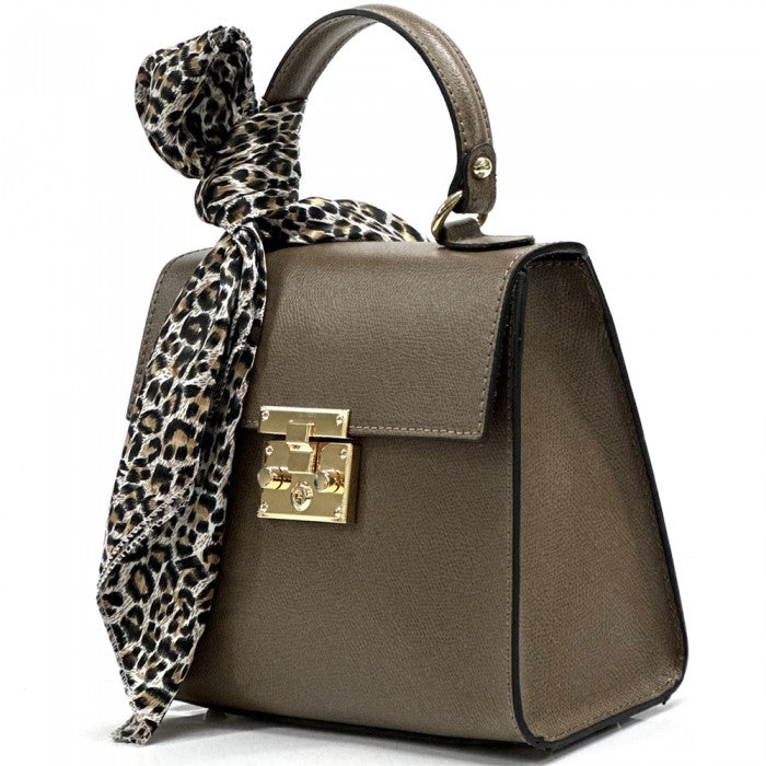 Petit sac à main en cuir Flavia Mini Tote