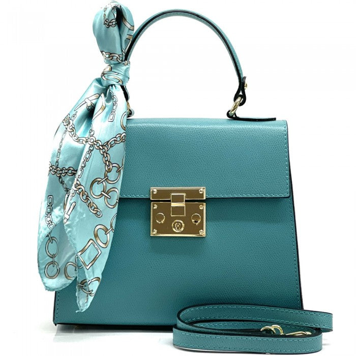 Petit sac à main en cuir Flavia Mini Tote