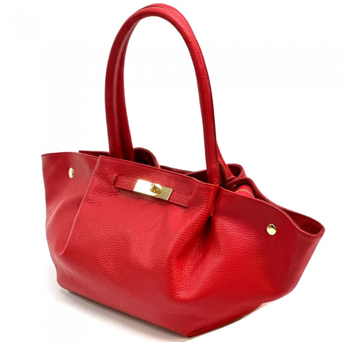 Sac fourre-tout en cuir italien Benedetta 