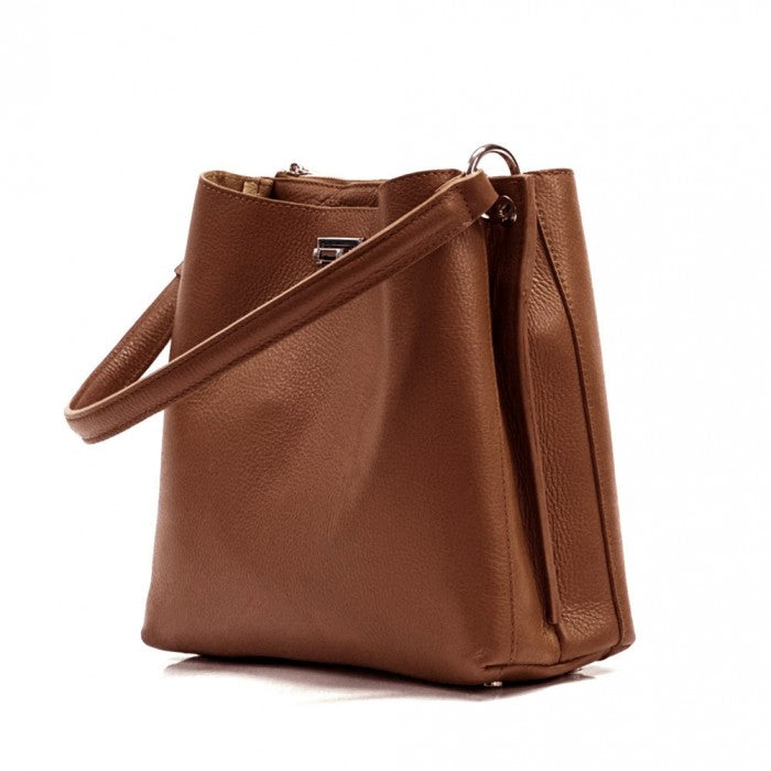 Sac à main en cuir Stefania