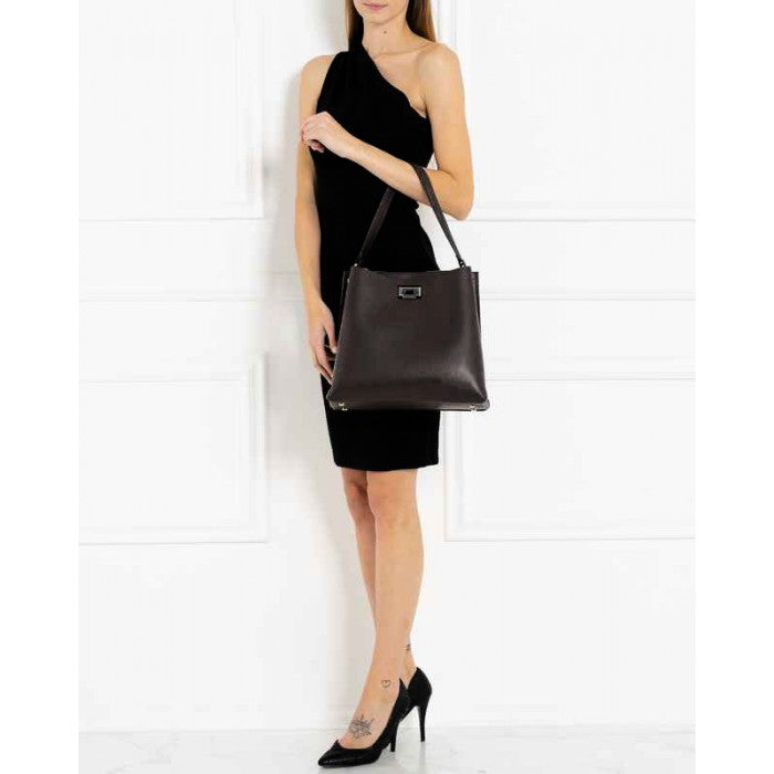 Sac à main en cuir Stefania