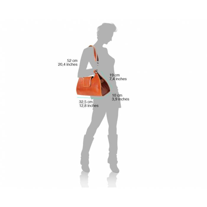 Sac à main en cuir Vittoria 