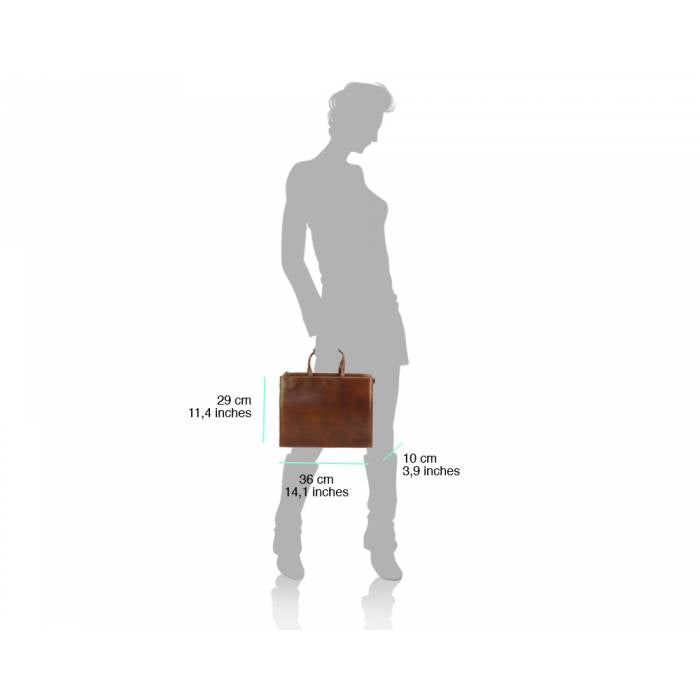 Sac cabas en cuir Jolanda 