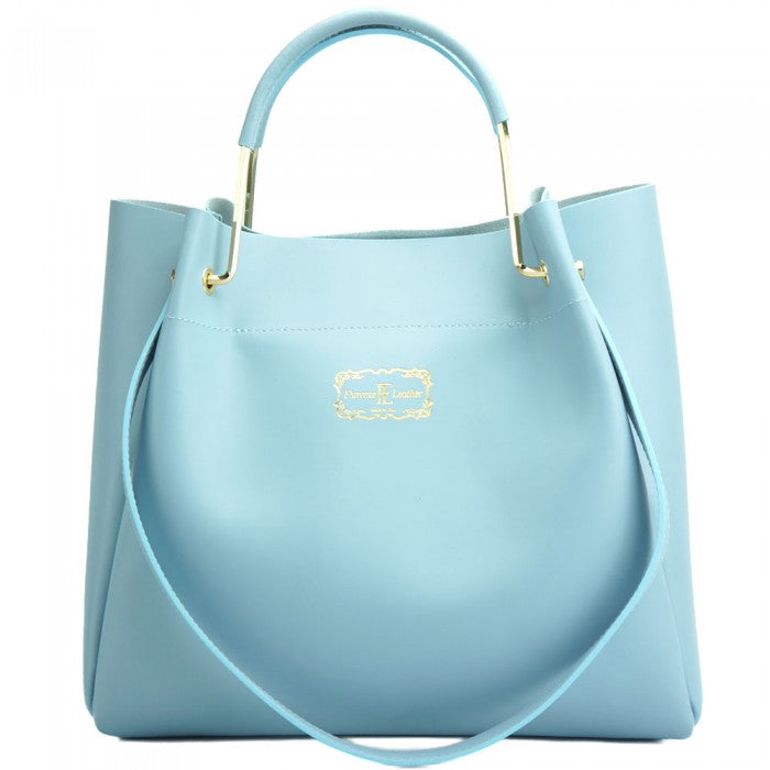 Selene leather handbag