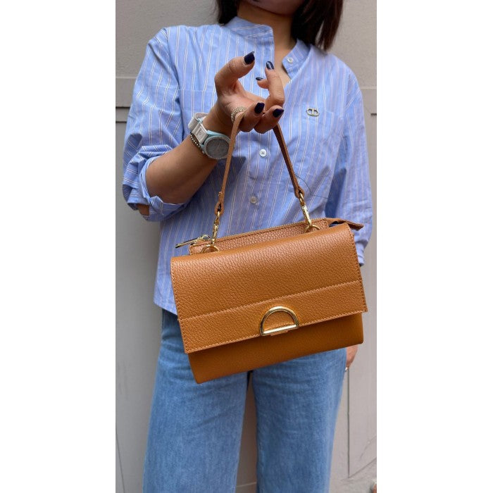 Sac à main en cuir Mafalda 
