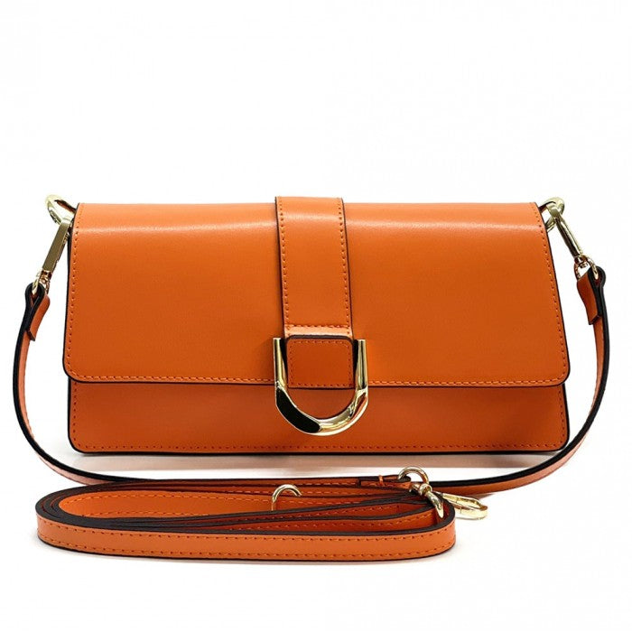 Sac bandoulière en cuir de vachette Viola 