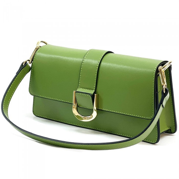Sac bandoulière en cuir de vachette Viola 