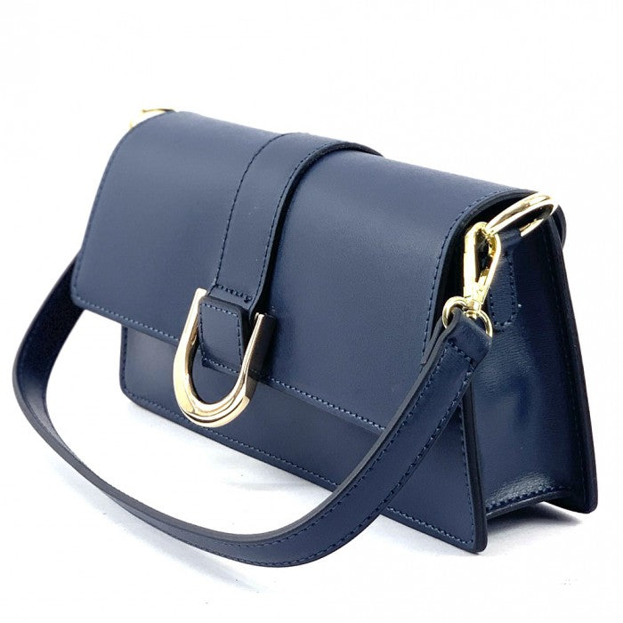 Sac bandoulière en cuir de vachette Viola 