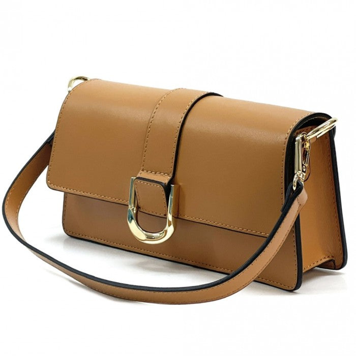 Sac bandoulière en cuir de vachette Viola 