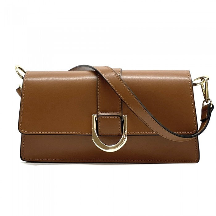 Sac bandoulière en cuir de vachette Viola 