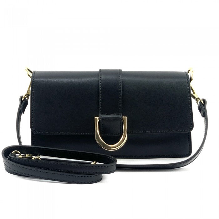 Sac bandoulière en cuir de vachette Viola 