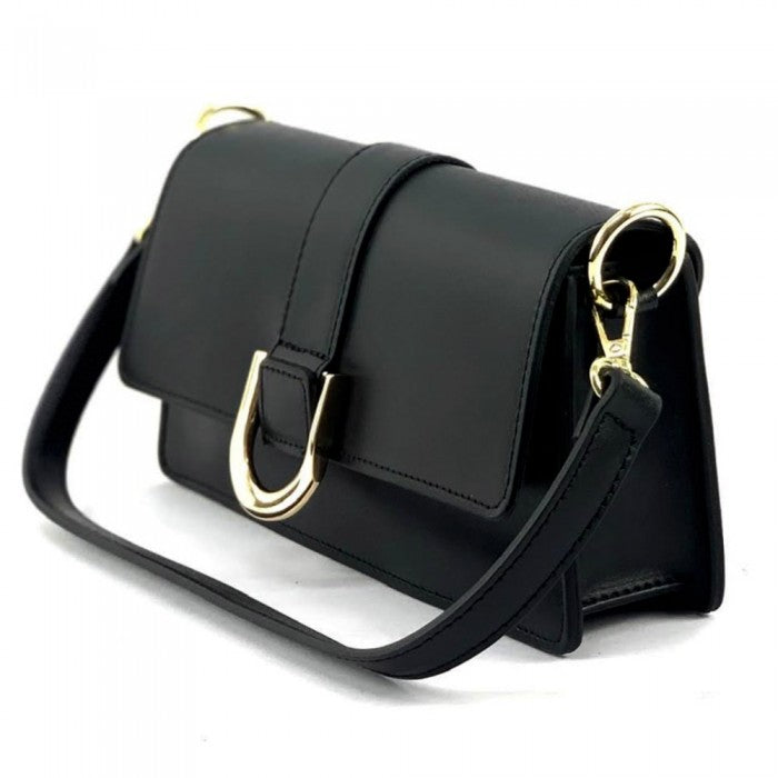 Sac bandoulière en cuir de vachette Viola 
