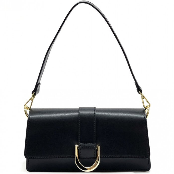 Sac bandoulière en cuir de vachette Viola 