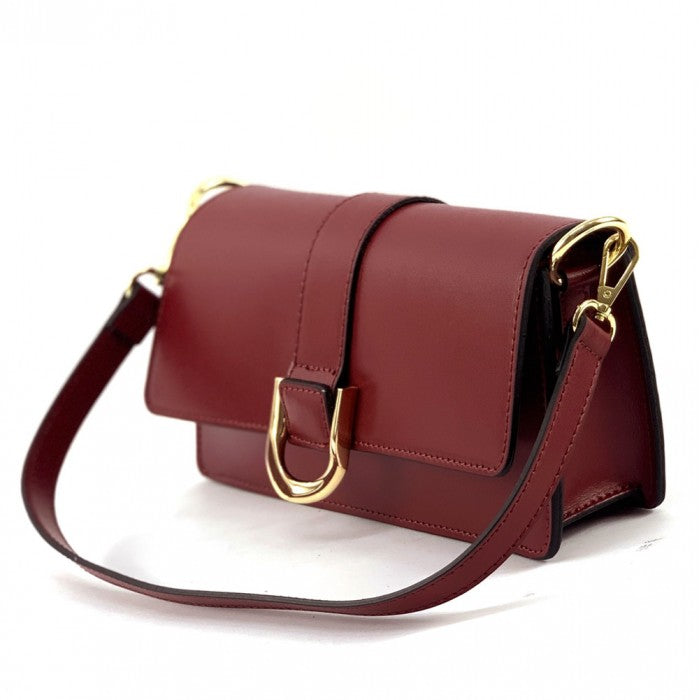 Sac bandoulière en cuir de vachette Viola 