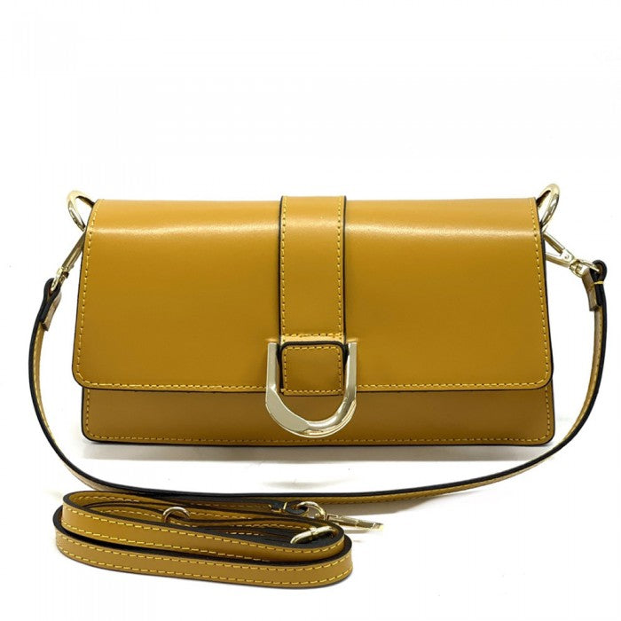 Sac bandoulière en cuir de vachette Viola 