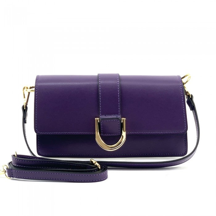 Sac bandoulière en cuir de vachette Viola 