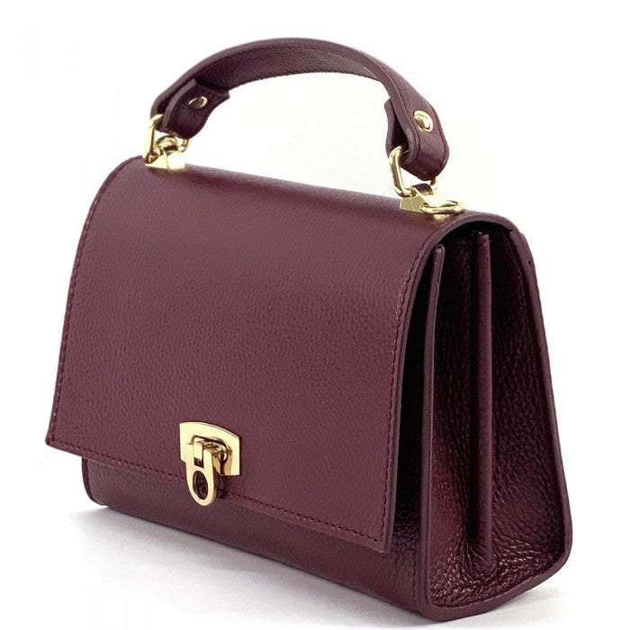 Sac bandoulière en cuir Guendalina 