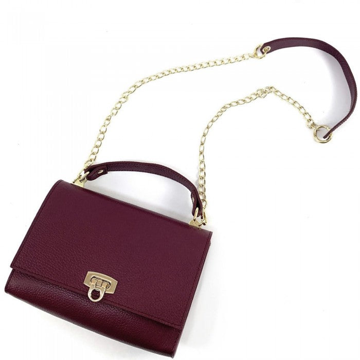 Sac bandoulière en cuir Guendalina 