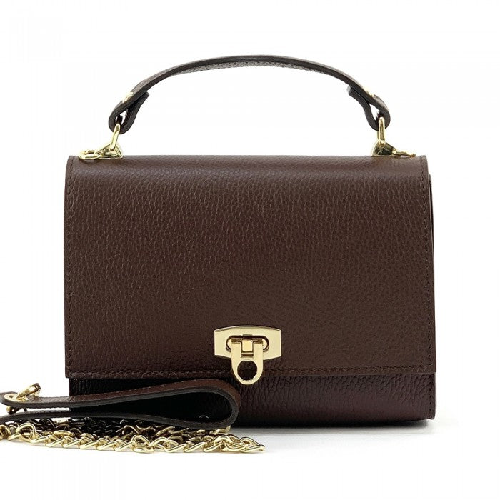 Sac bandoulière en cuir Guendalina 