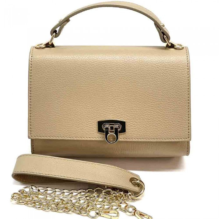 Sac bandoulière en cuir Guendalina 