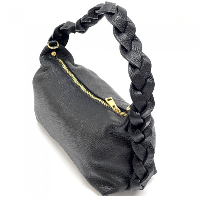 Aurora Small Hobo Leather bag