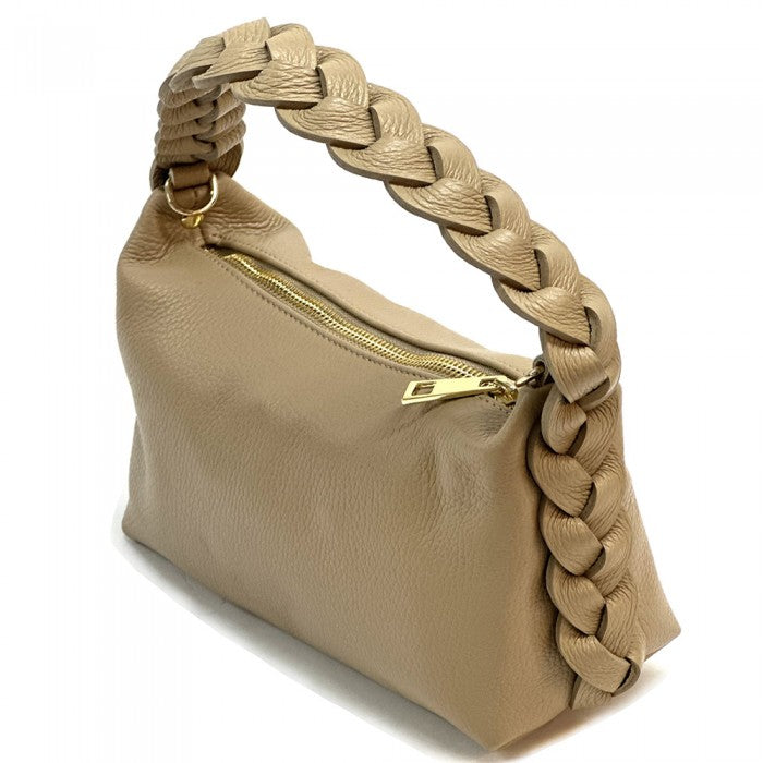 Aurora Small Hobo Leather bag